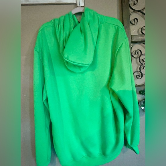 Jeffree Star Psychedelic Circus “neon melt” hoodie, Unisex size XL 💚💚💚🍄 - Picture 4 of 5